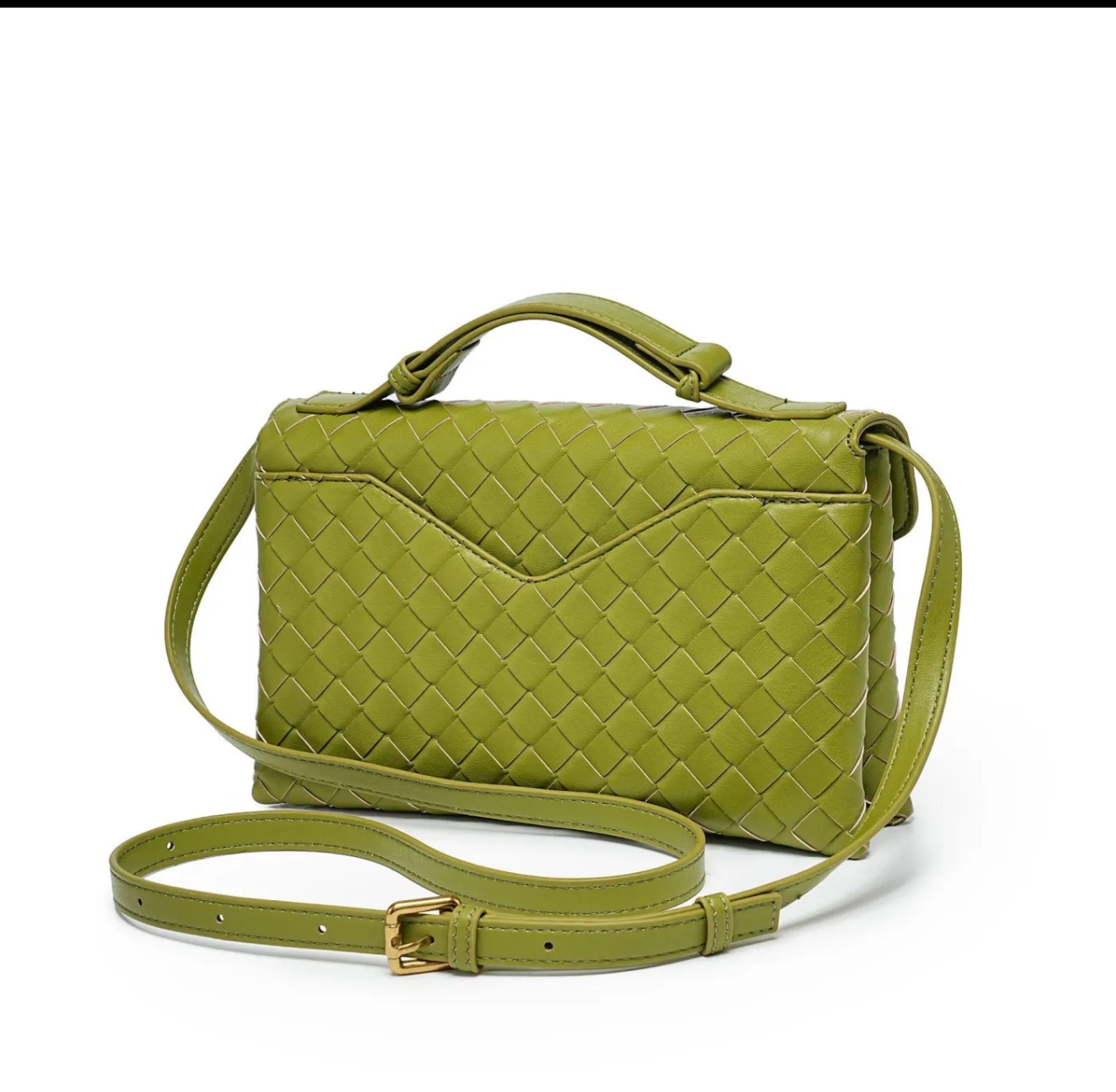 Borsa EcoPelle Knot Nera