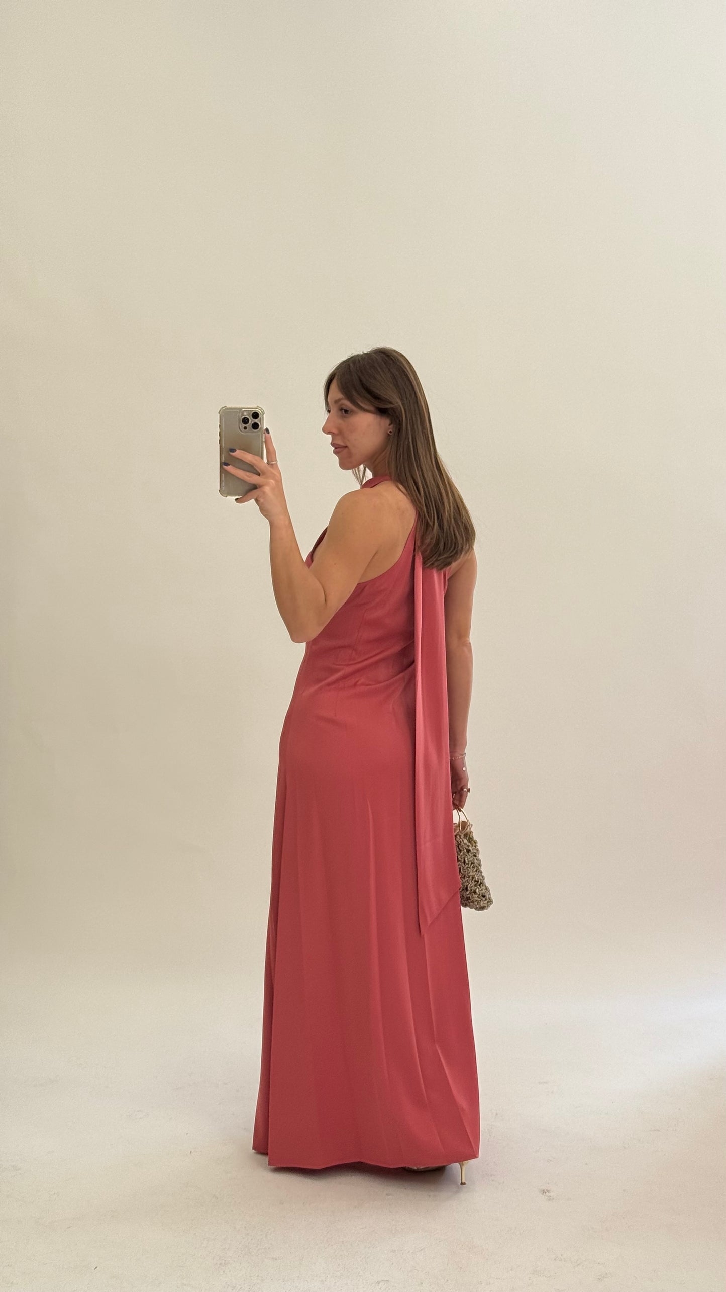 ANONYME Elegant Longdress Cherry