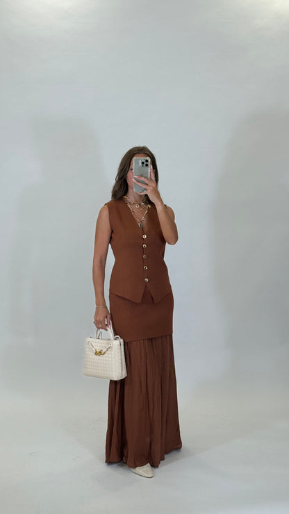 Coordinato Ines Mostarda