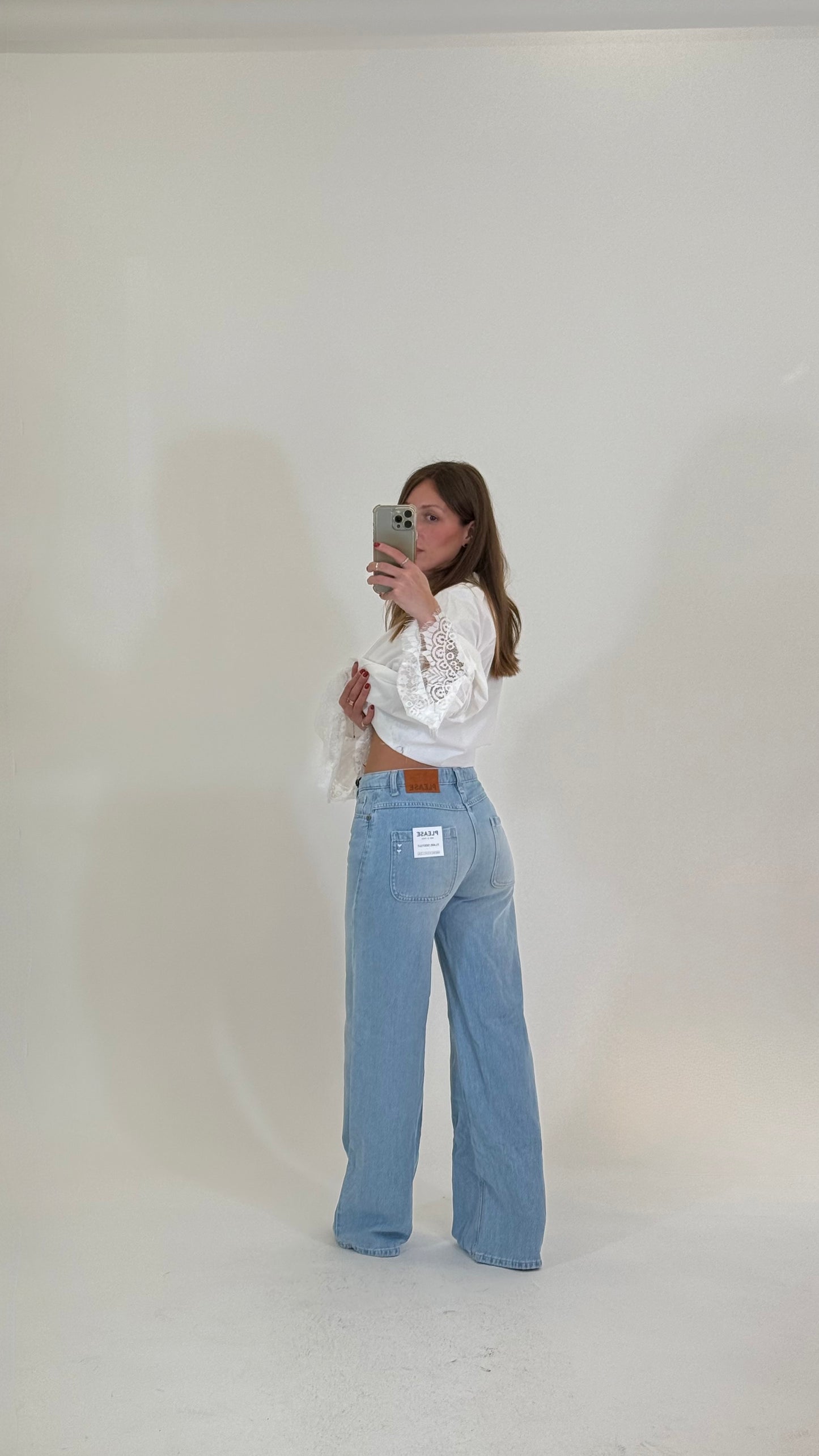 PLEASE Jeans Flare/BootCut