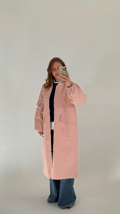 Bomber Oversize Collage Rosa