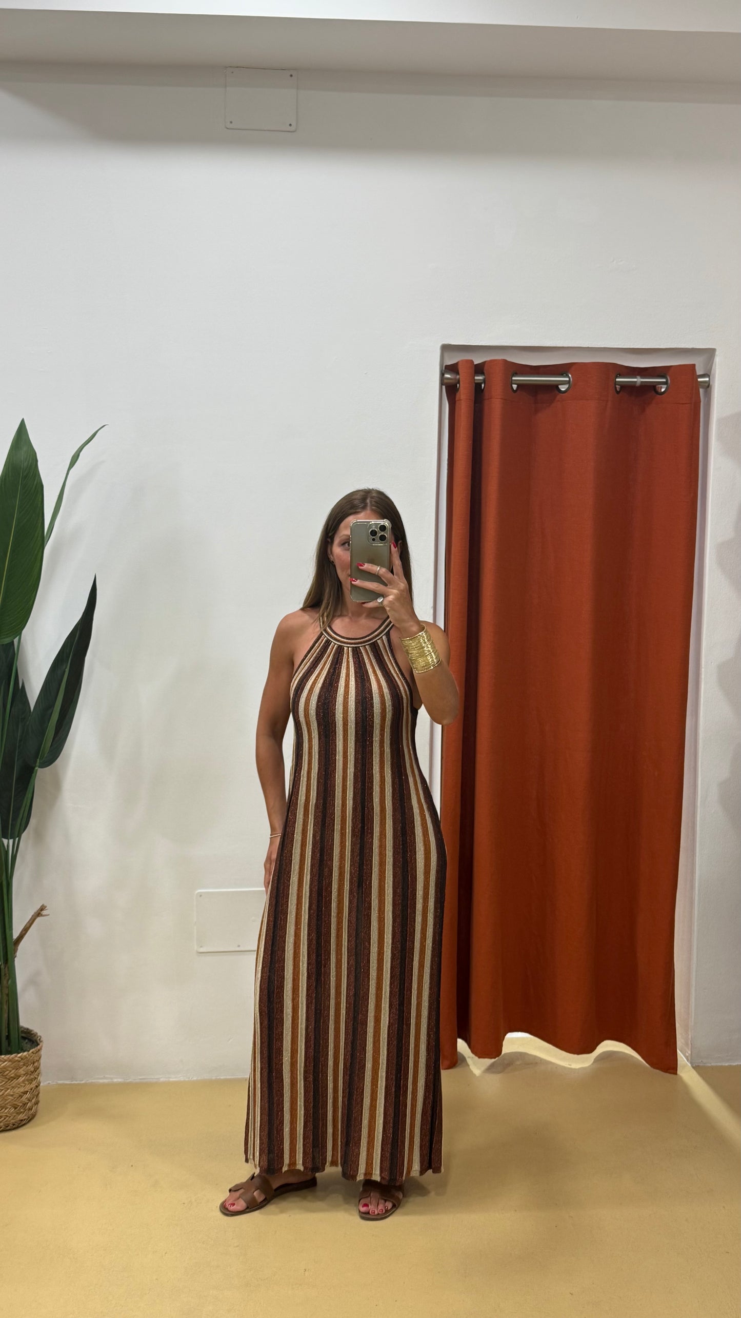 Abito Lurex Coccio