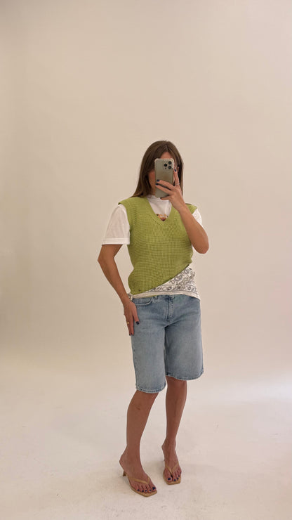 PLEASE Gilet in maglia