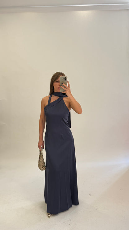 ANONYME Elegant Longdress Blue