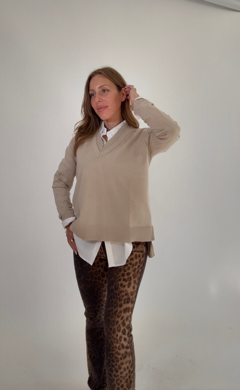 ANONYME Maglione Viscosa Lurex " Più colori"