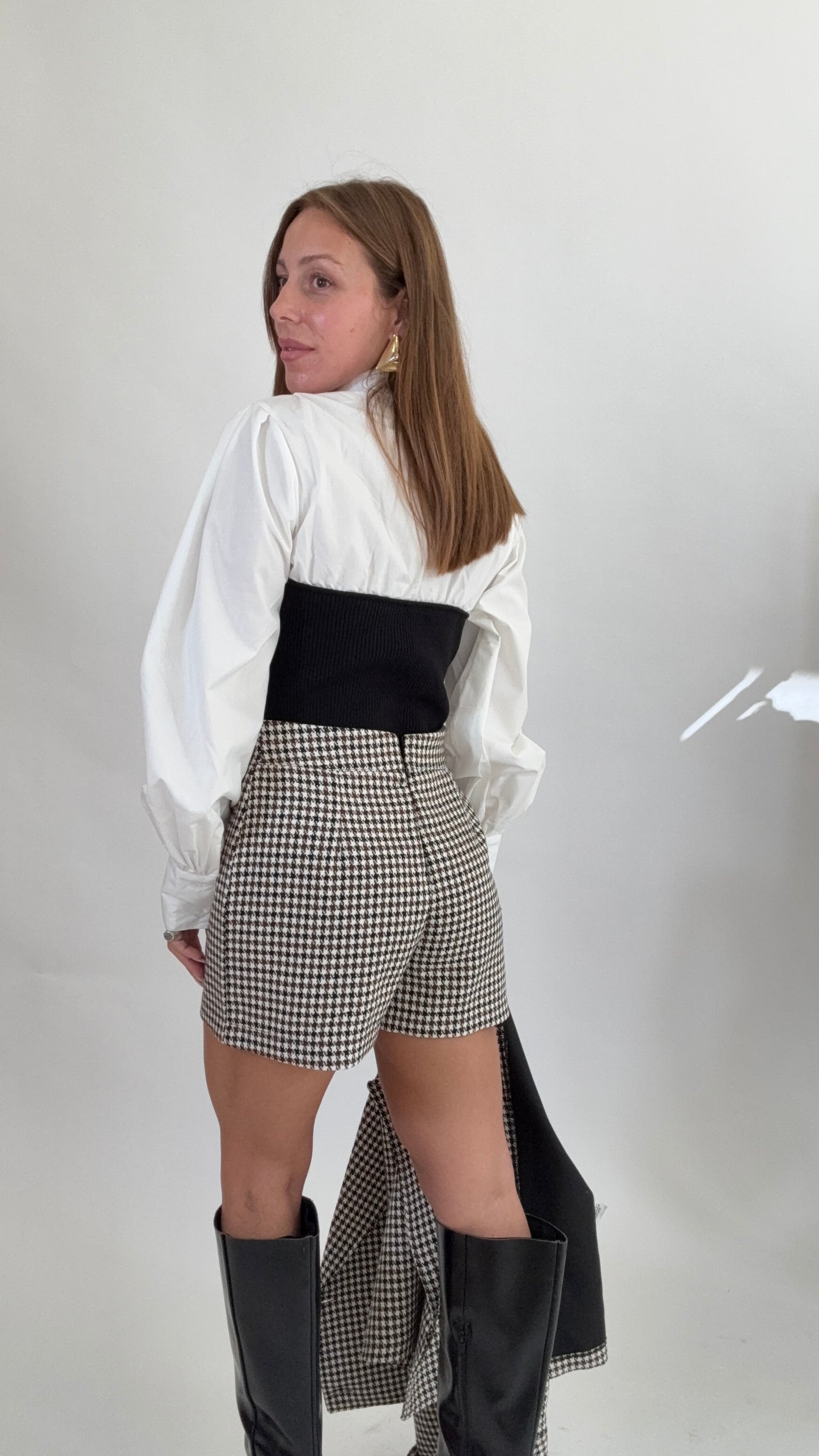 Shorts Pied de Poule