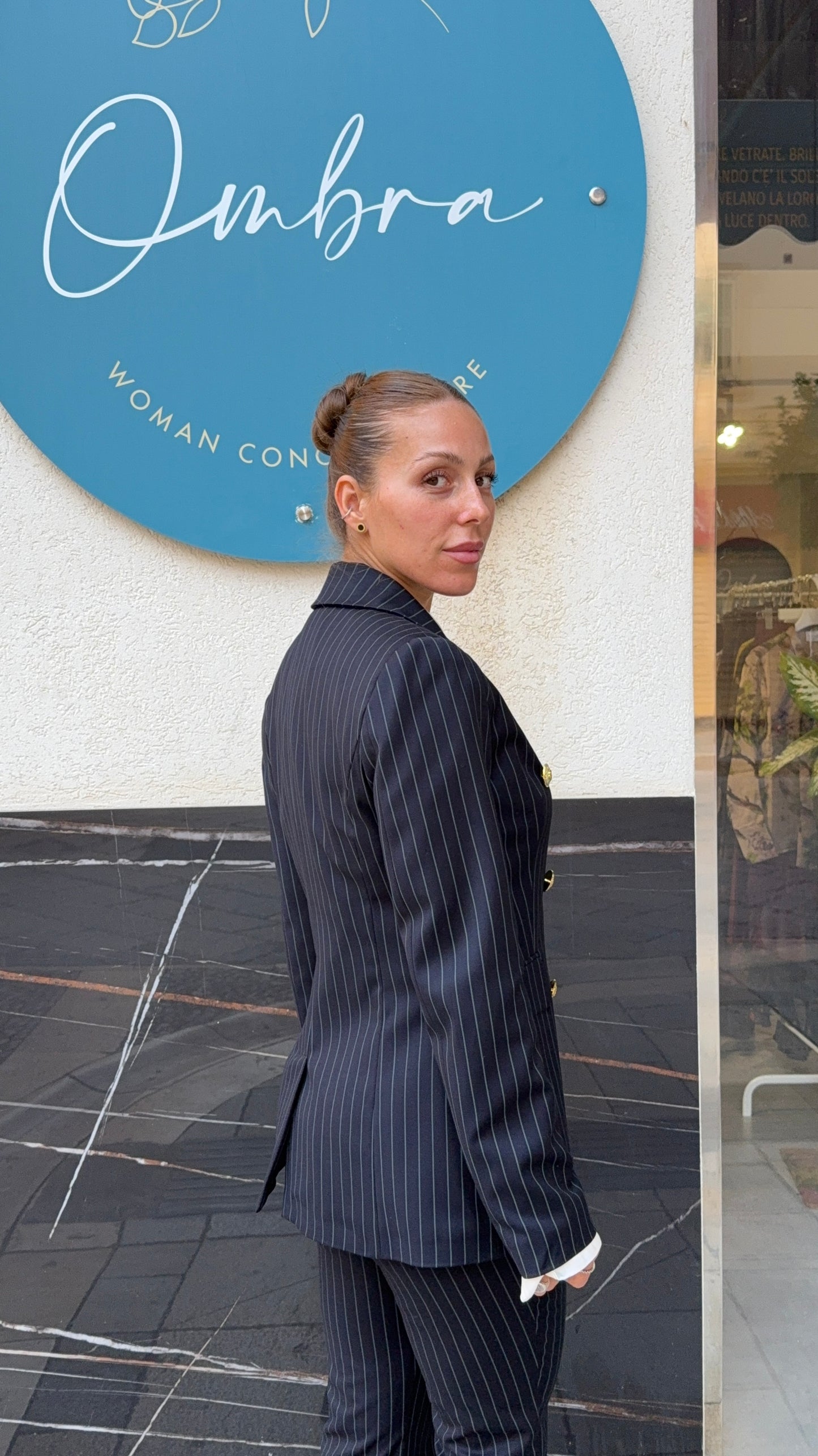 KOSTUMN1 Giacca Doppiopetto Gessata