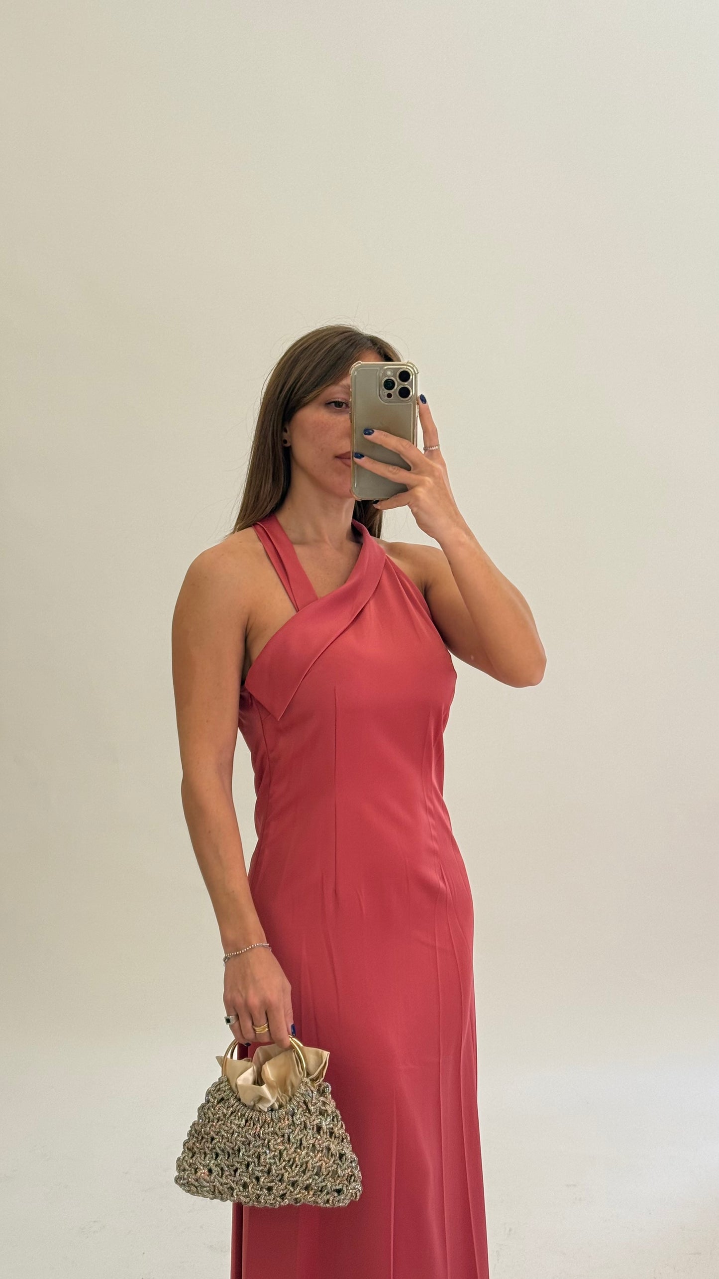 ANONYME Elegant Longdress Cherry