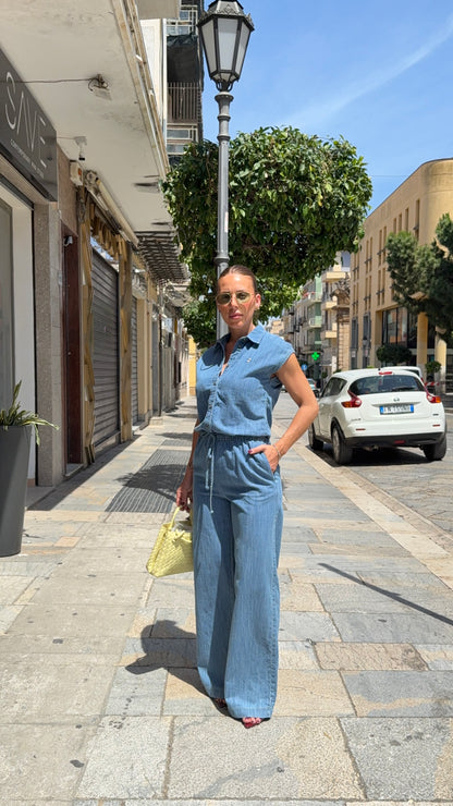 PLEASE Jumpsuit Denim