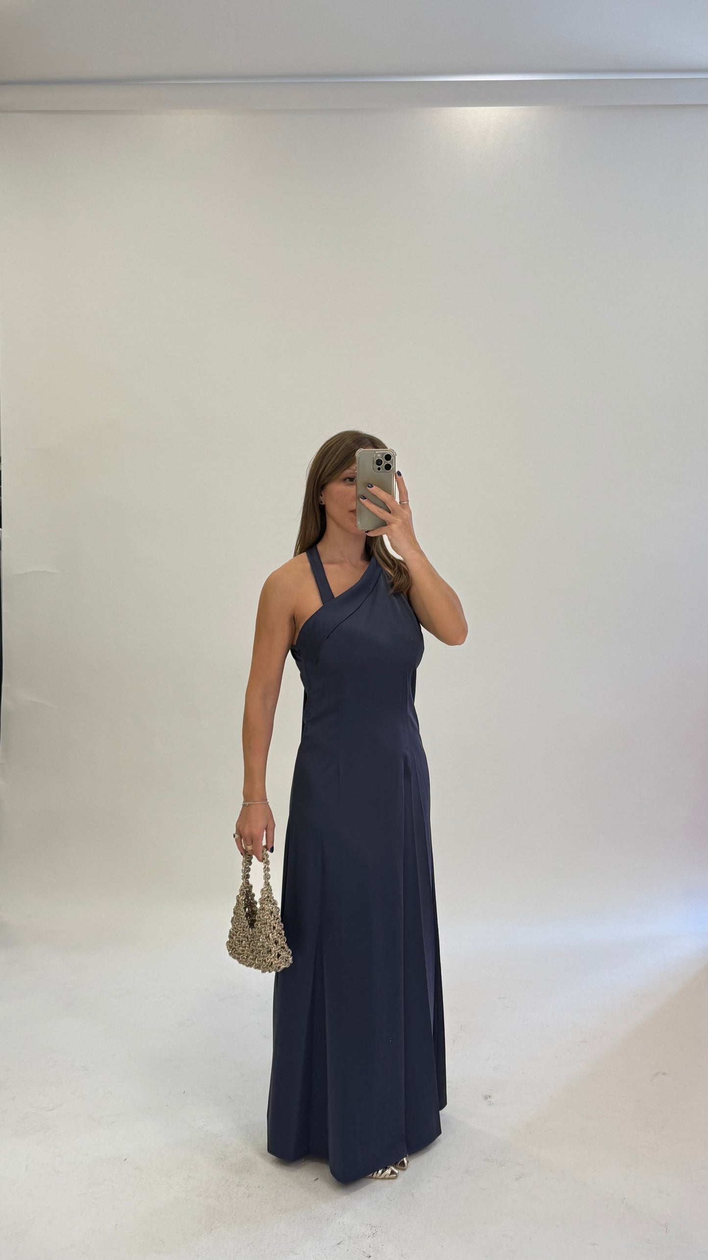 ANONYME Elegant Longdress Blue