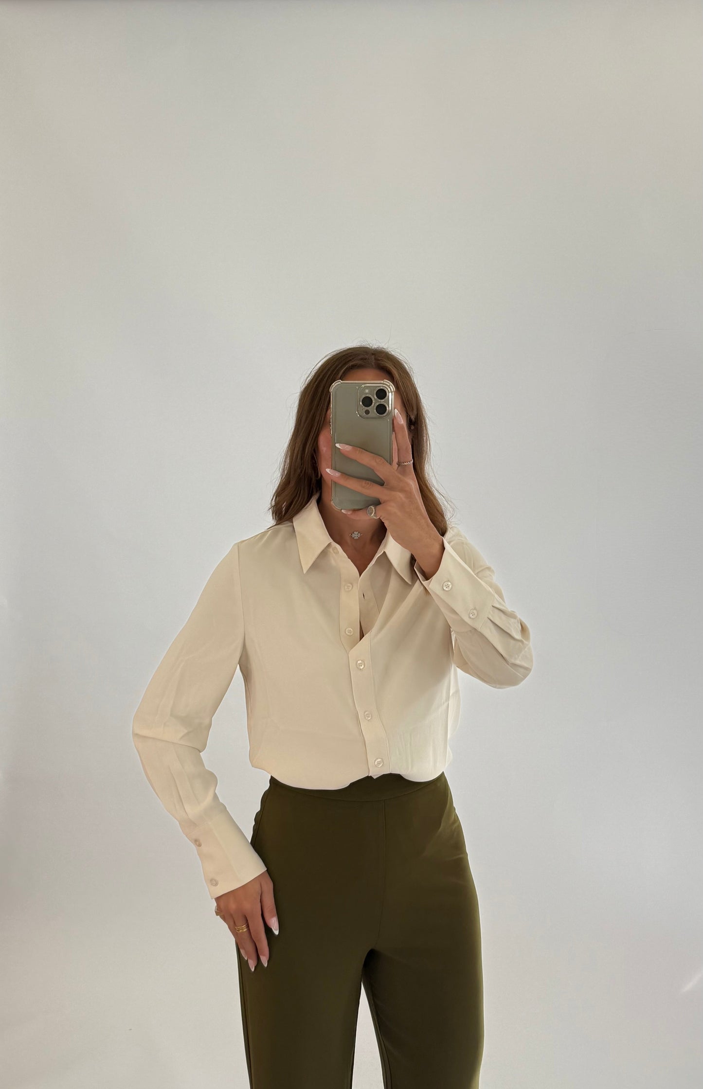 ANONYME Camicia Burro Satin