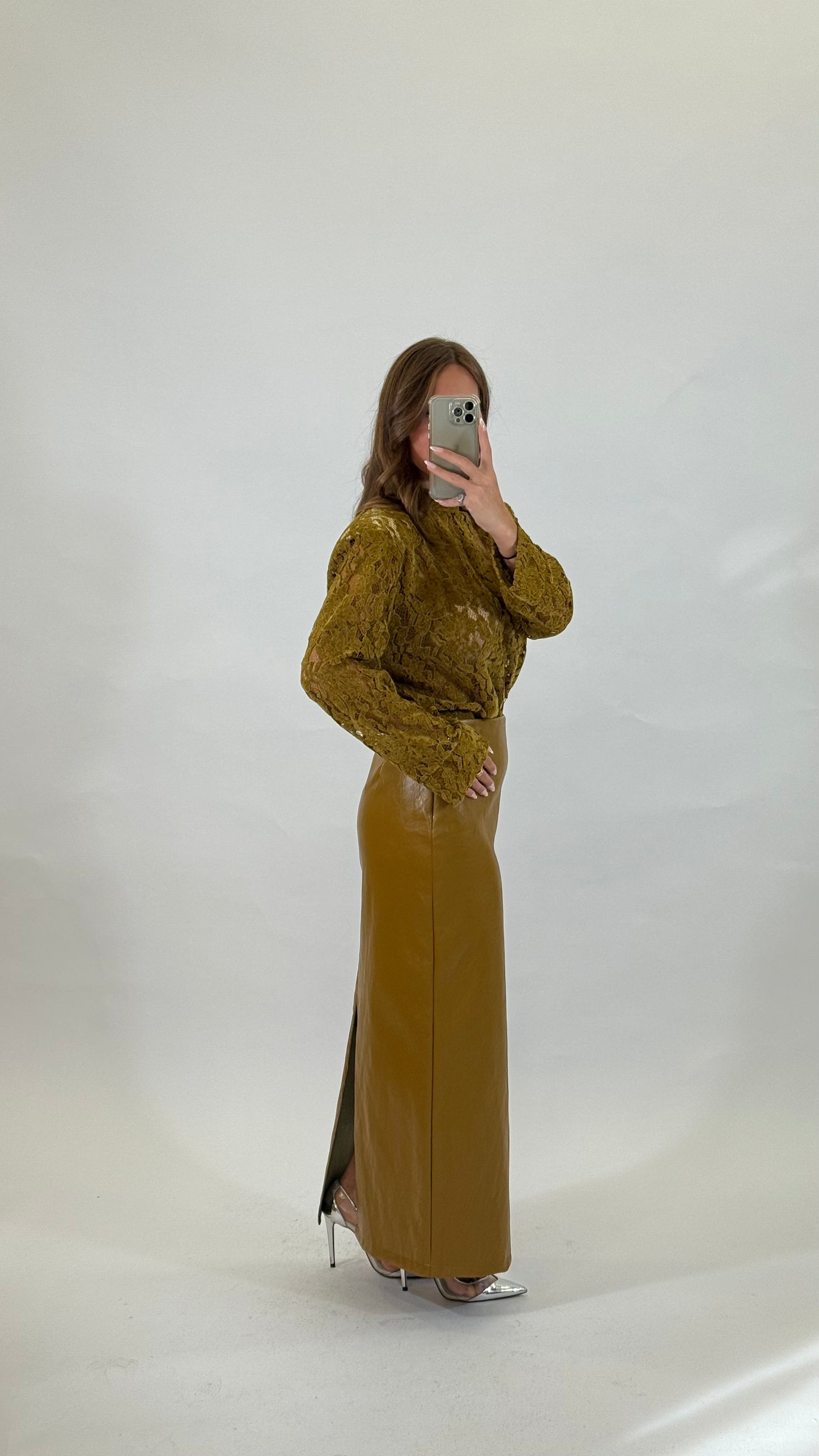 HAVEONE Gonna Ecopelle Olio