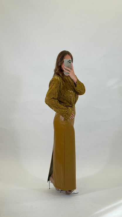 HAVEONE Gonna Ecopelle Olio