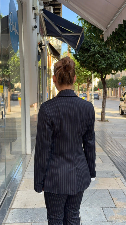 KOSTUMN1 Giacca Doppiopetto Gessata