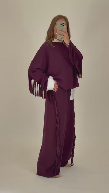 Tuta Frange Bordeaux