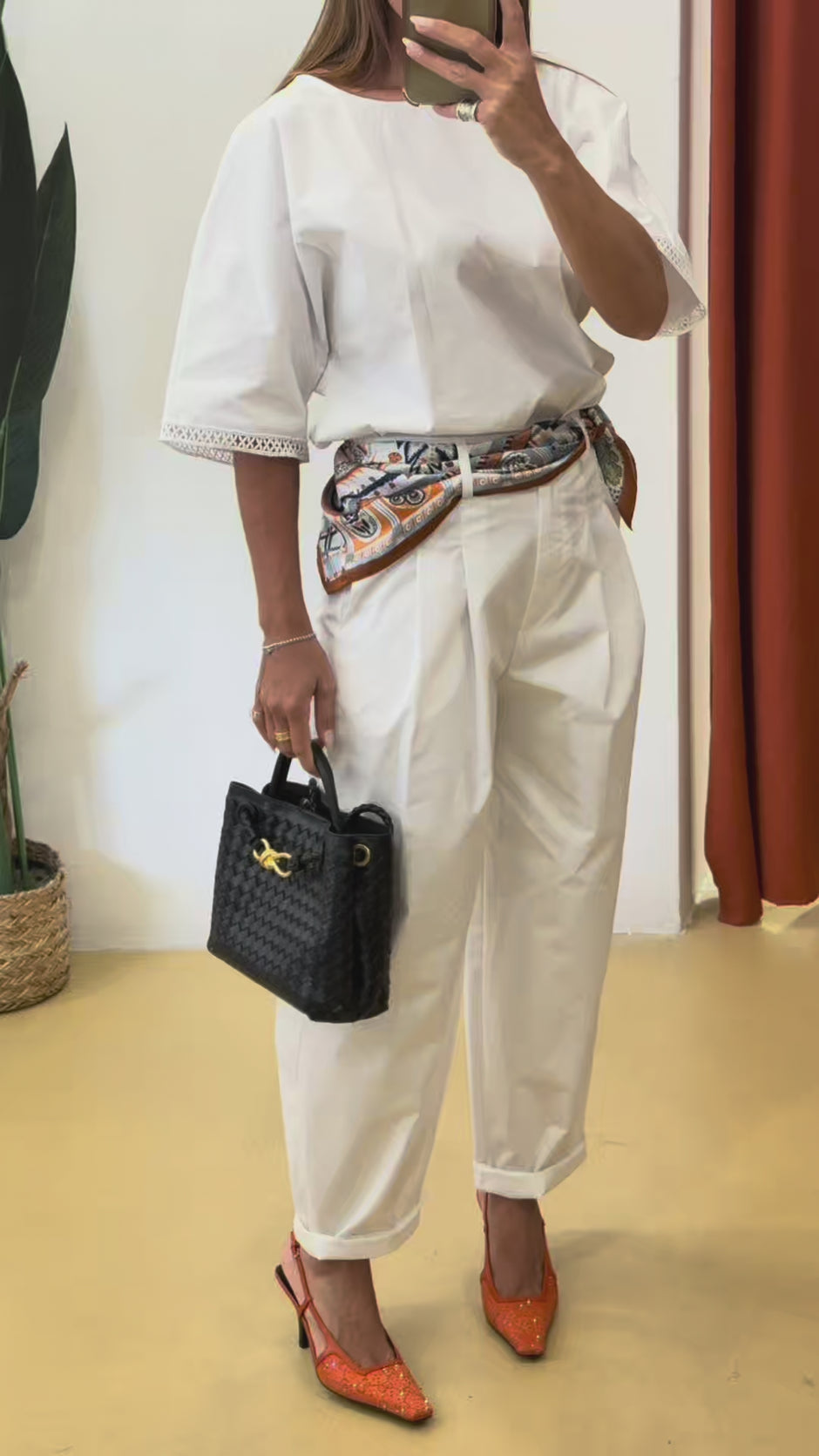 Pantalone 258-06 Bianco