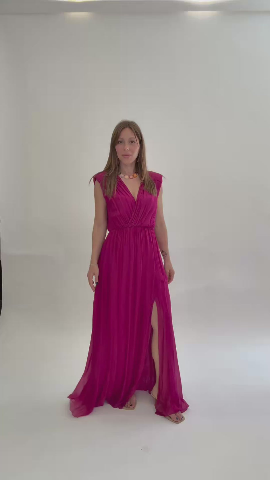 HAVEONE Abito Kate Magenta
