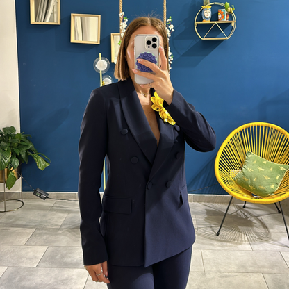 Tailleur Doppiopetto Blu Navy Made in Italy