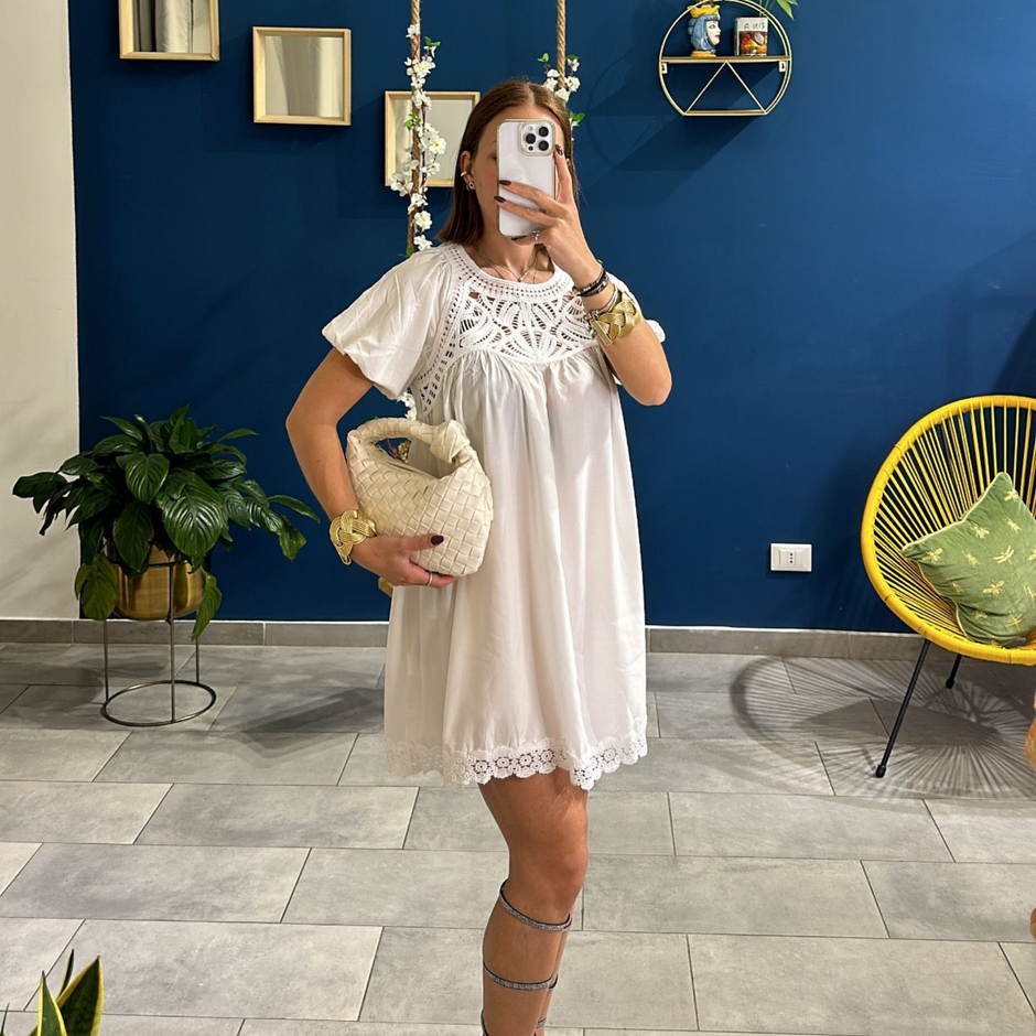 Vestito Positano Bianco