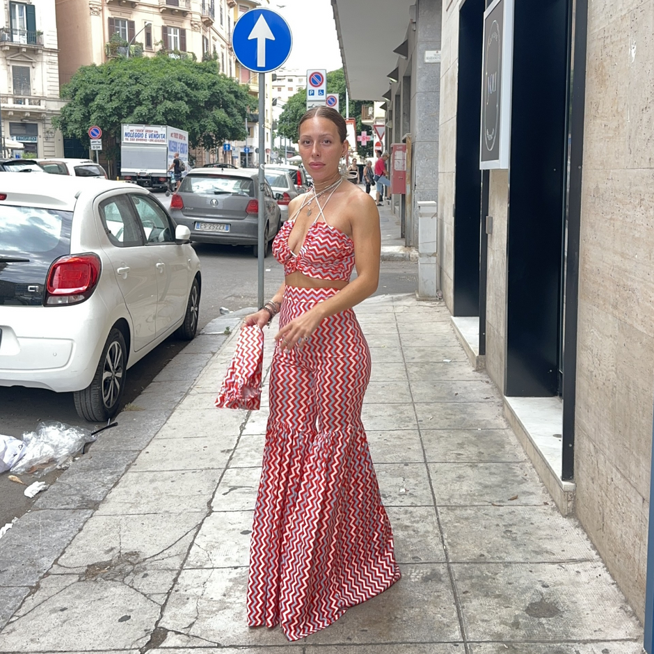 Coordinato Coachella Arancione
