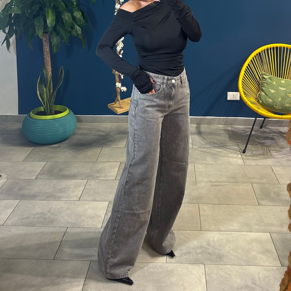 Jeans Balloon Grigio