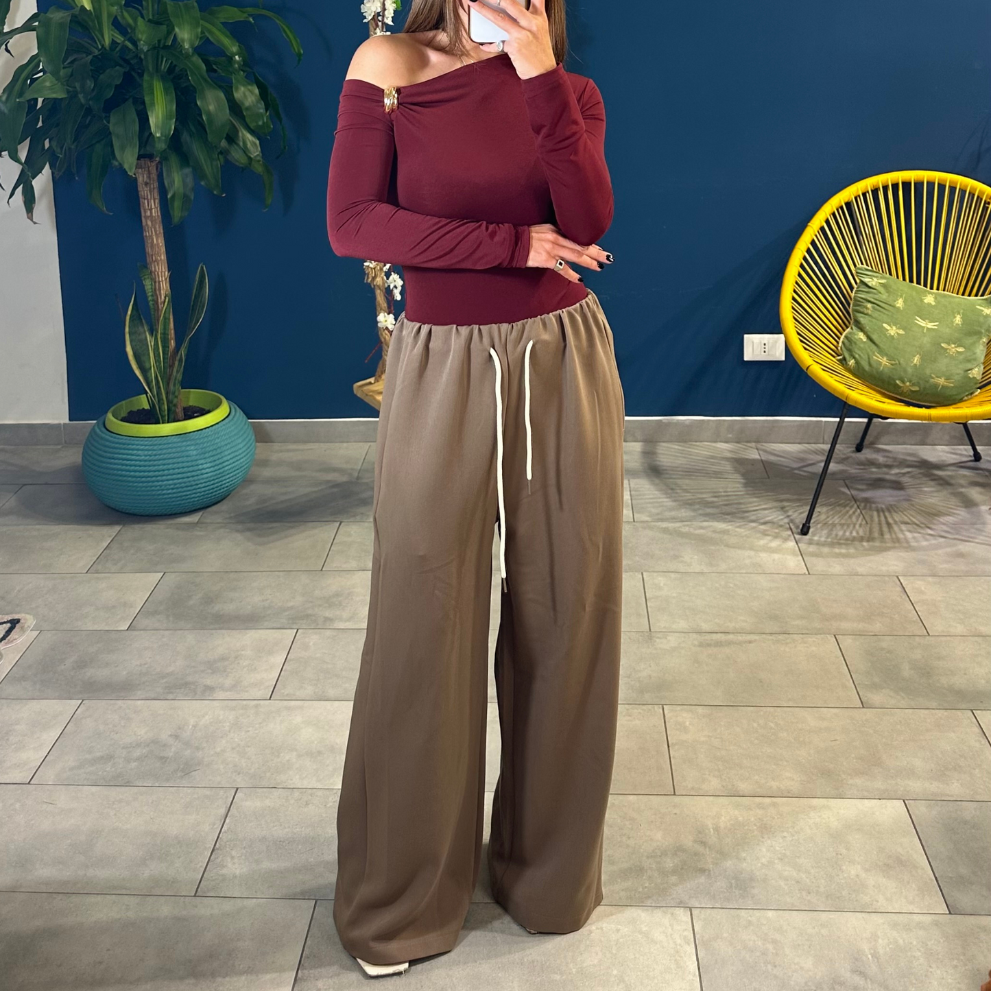 Pantalaccio Elodie Beige