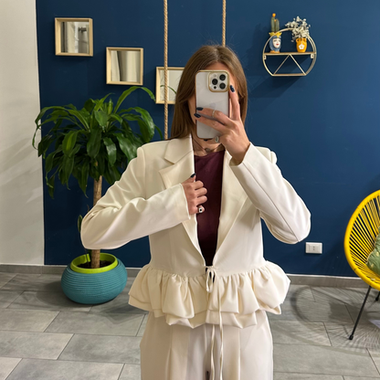 Giacca Paris Bianca