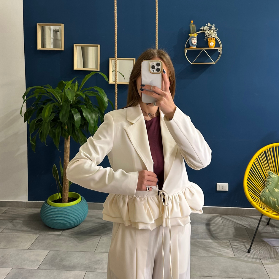 Giacca Paris Bianca