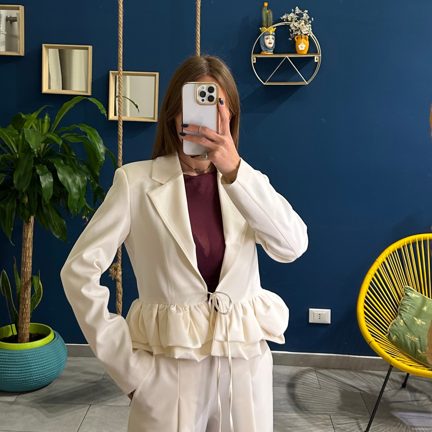 Giacca Paris Bianca