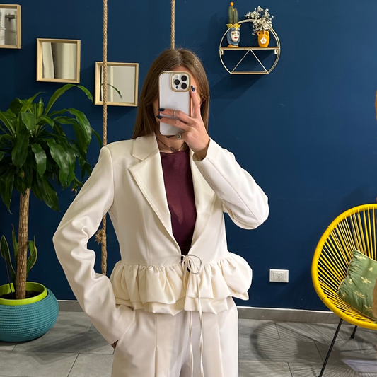 Giacca Paris Bianca