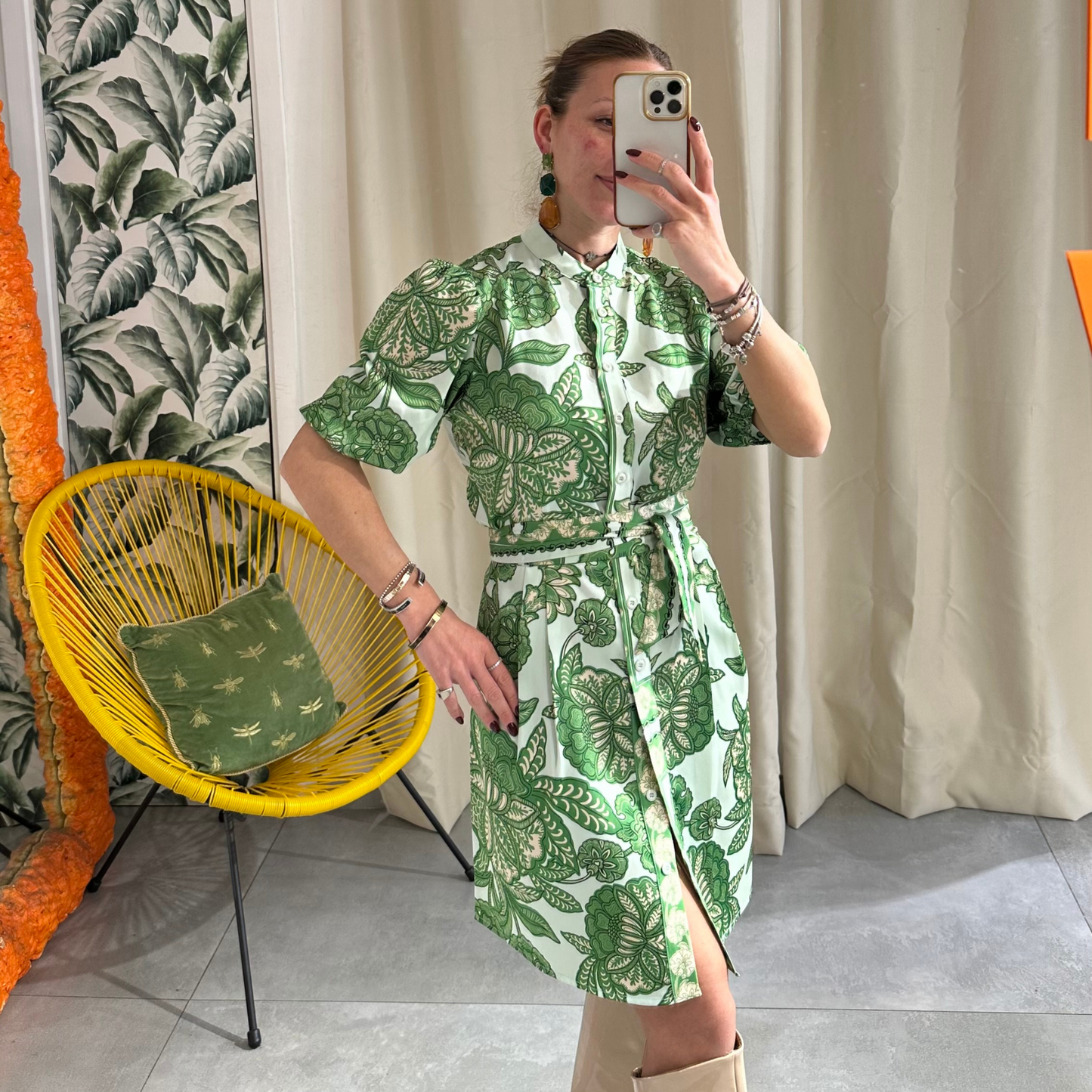 ANONYME Tubino Fantasia Verde