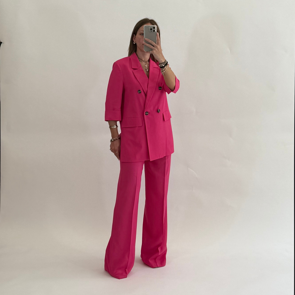 PLEASE Pantalone Riviera Fucsia